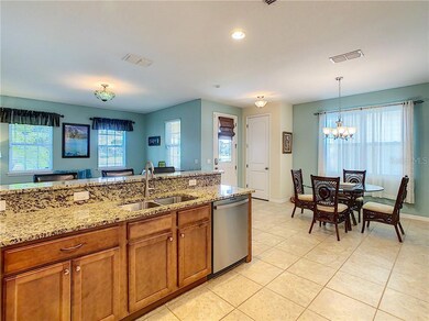 Spacious Kitchen connects with Dining Room for eas