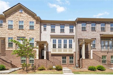 Townhome / multi-family property with stairway