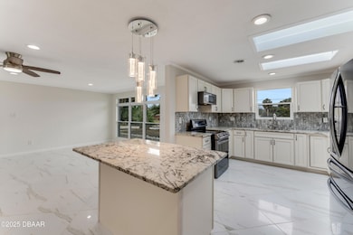 Kitchen with island
