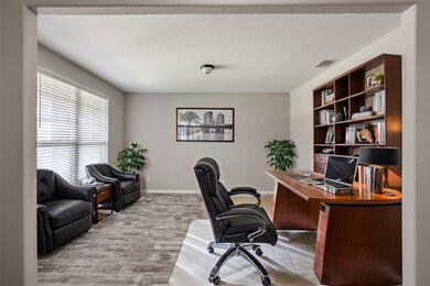 Formal dining room could be used as a study.