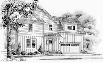 Charleston Rendering Black and White