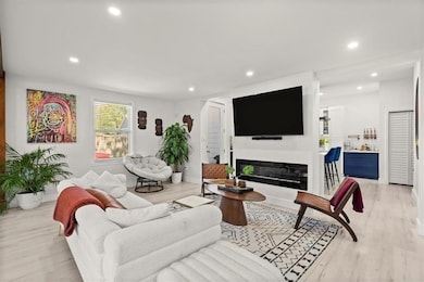 Open concept living area