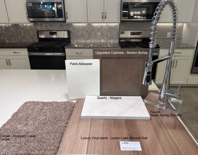 Selected finishes.