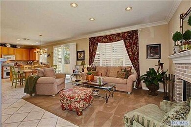 Lots of natural light illuminates the family room 