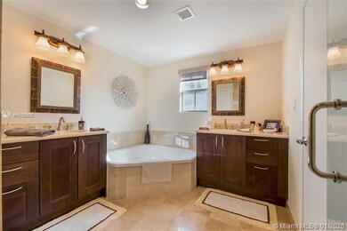 ALL MARBLE MASTER BATHROOM WITH DUAL SINKS, JACUZZ