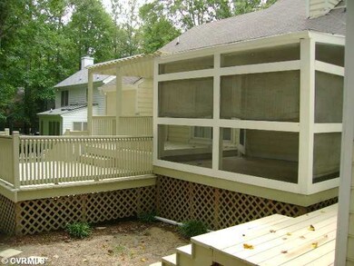 Patio/Deck - Looking back to the house from the re