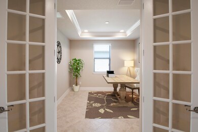 French Doors to Office