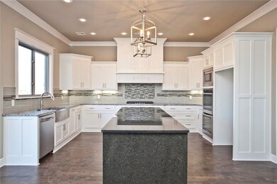 Waterfall Granite Island adds an authentic touch.