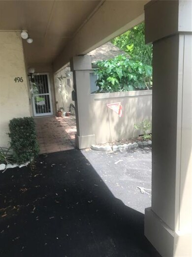 Single covered parking