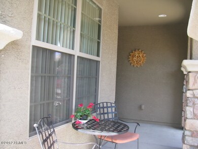 Front covered patio