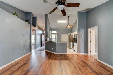 Living Area to Kitchen