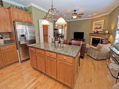 Cafeteria/Kitchen. kitchen opens to morning room/f