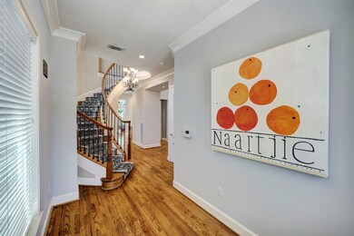 The entry foyer is a wonderful place for your favo