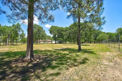View from corner of property near the stocked pond