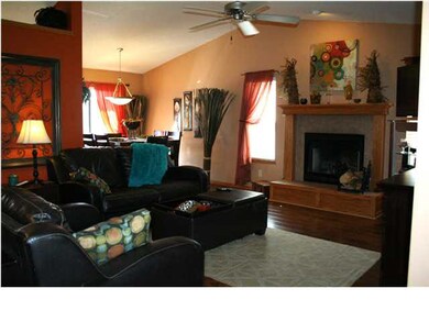 Alternate view of the Living and Dining Room from 