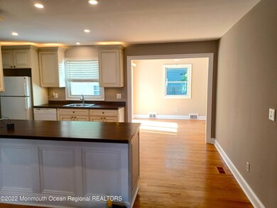 View from Living Room to kitchen