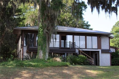 Front river side of home