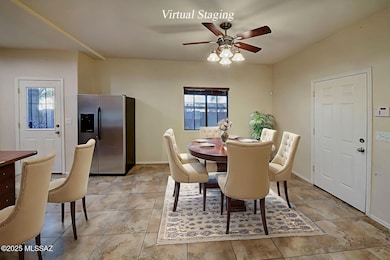 SPACIOUS DINING AREA OFF KITCHEN