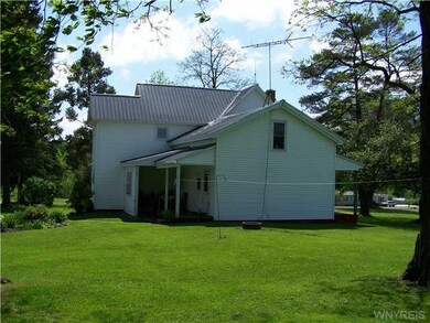Exterior Back 2nd porch in rear