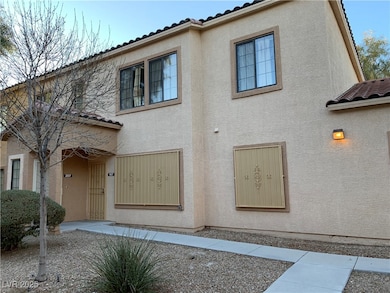 View of front of property featuring stucco siding