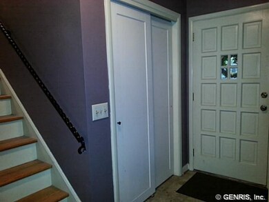 Foyer. Entryway with closet for ease of storage.