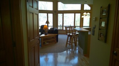 into living area