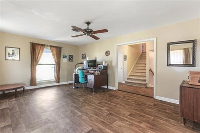 Living room off of foyer