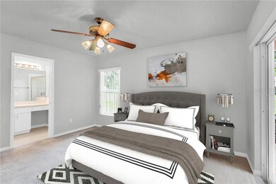 Virtually Staged - Your Master Suite accommodates 