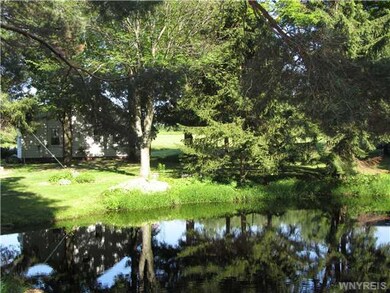 Waterfront. Pond can be seen from many windows in 