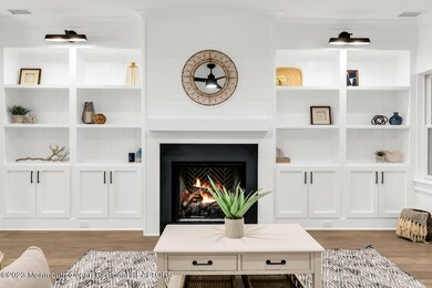 Family room built ins