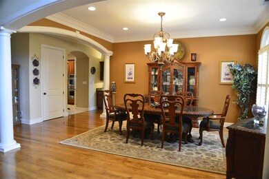 Large formal dining room to host family get togeth