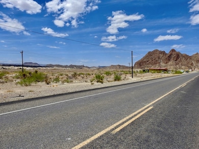 Road and power lines
