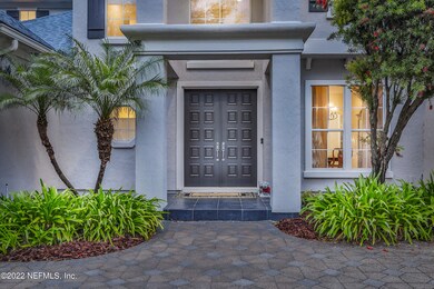 Mature landscaping