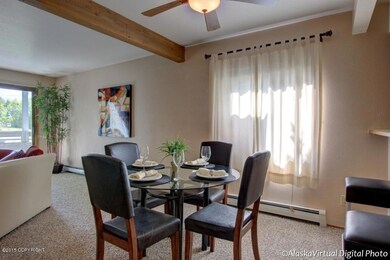 Dining Area With Ceiling Fan