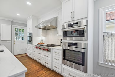 Two side opening Bosch ovens