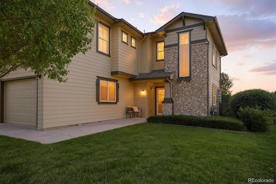 Front entrance Twilight