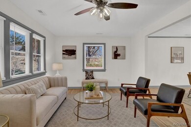 Living room featuring natural light