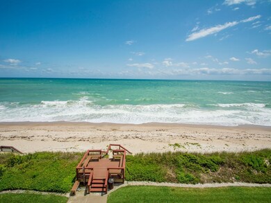 Oceanfront deck