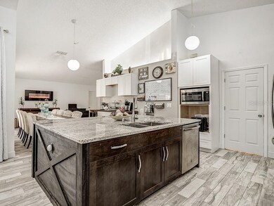 Stunning remodeled kitchen with granite counter to
