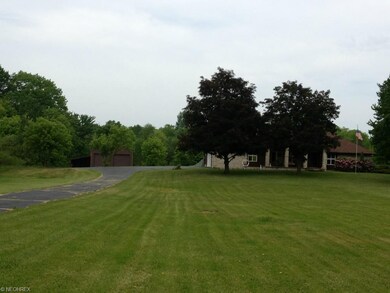 The view from the middle of the front yard. Home s