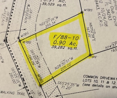 Lot F-88-10 .90 Acres
