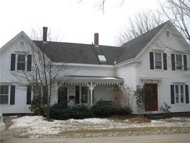 Exterior Front. Maine farmhouse with...