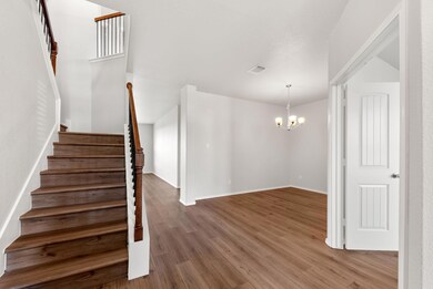 Entry of stairway, waterproof, luxury vinyl wood f