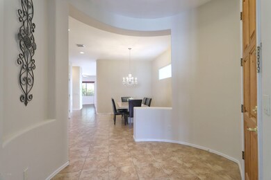 Pleasant foyer