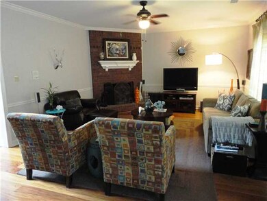 Large Great Room with Brick Fireplace  NOTE:  The 