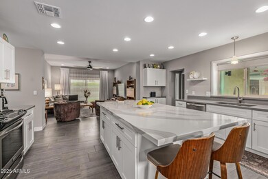 Seamless flow from kitchen to living