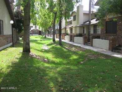 Looking East from unit