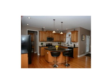 Kitchen with island and pantry!