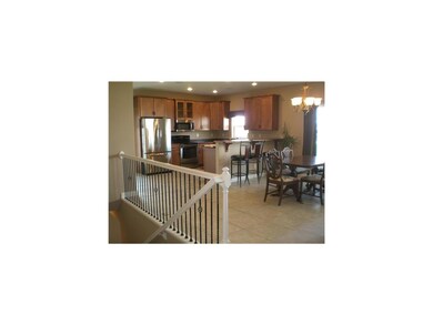 Dining Area. Kitchen/dining are with Maple cabinet