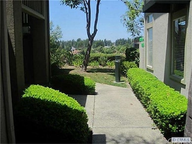Front Walk Way to Greenbelt Area.